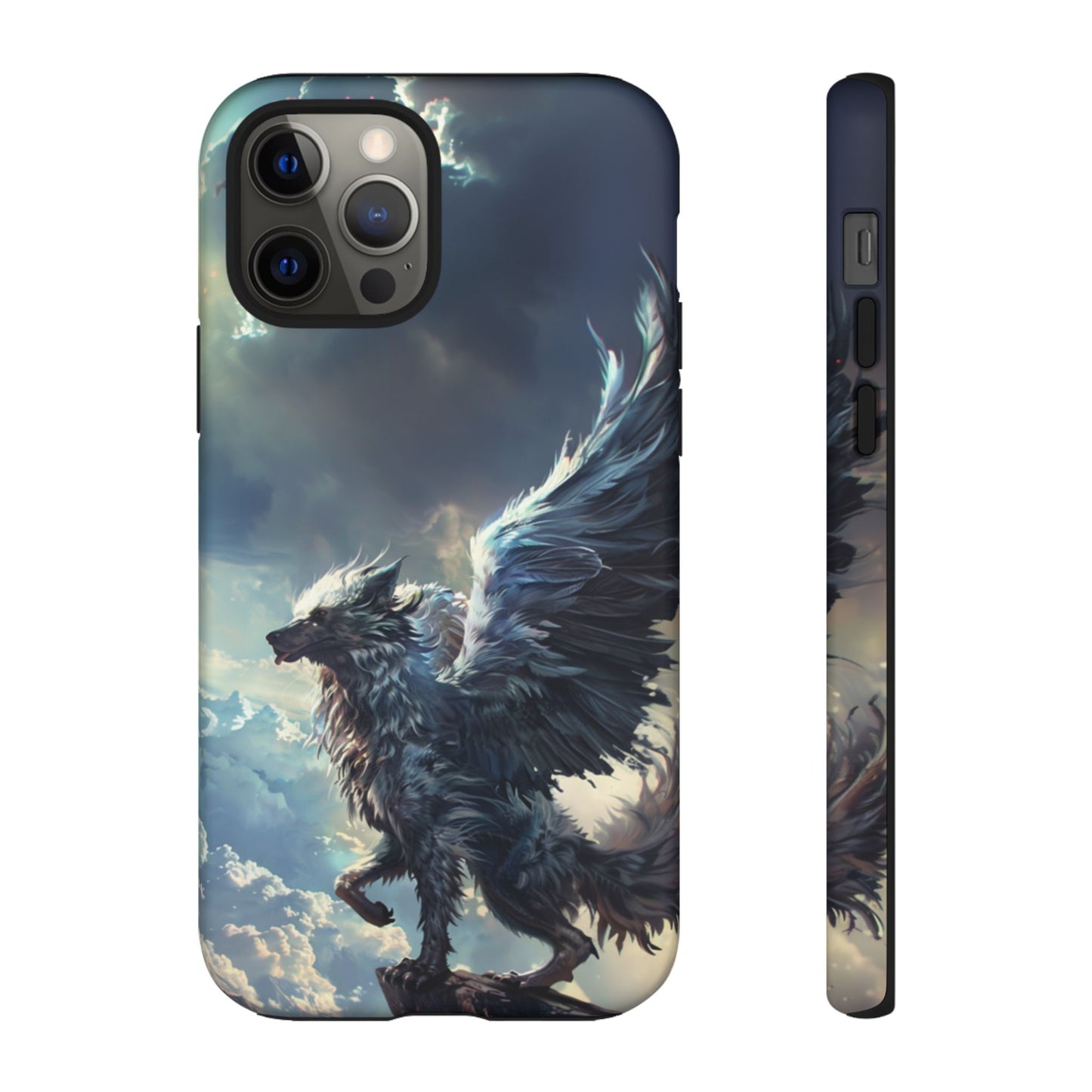 Winged Wolf Protector - iPhone, Google Pixel, Samsung Galaxy