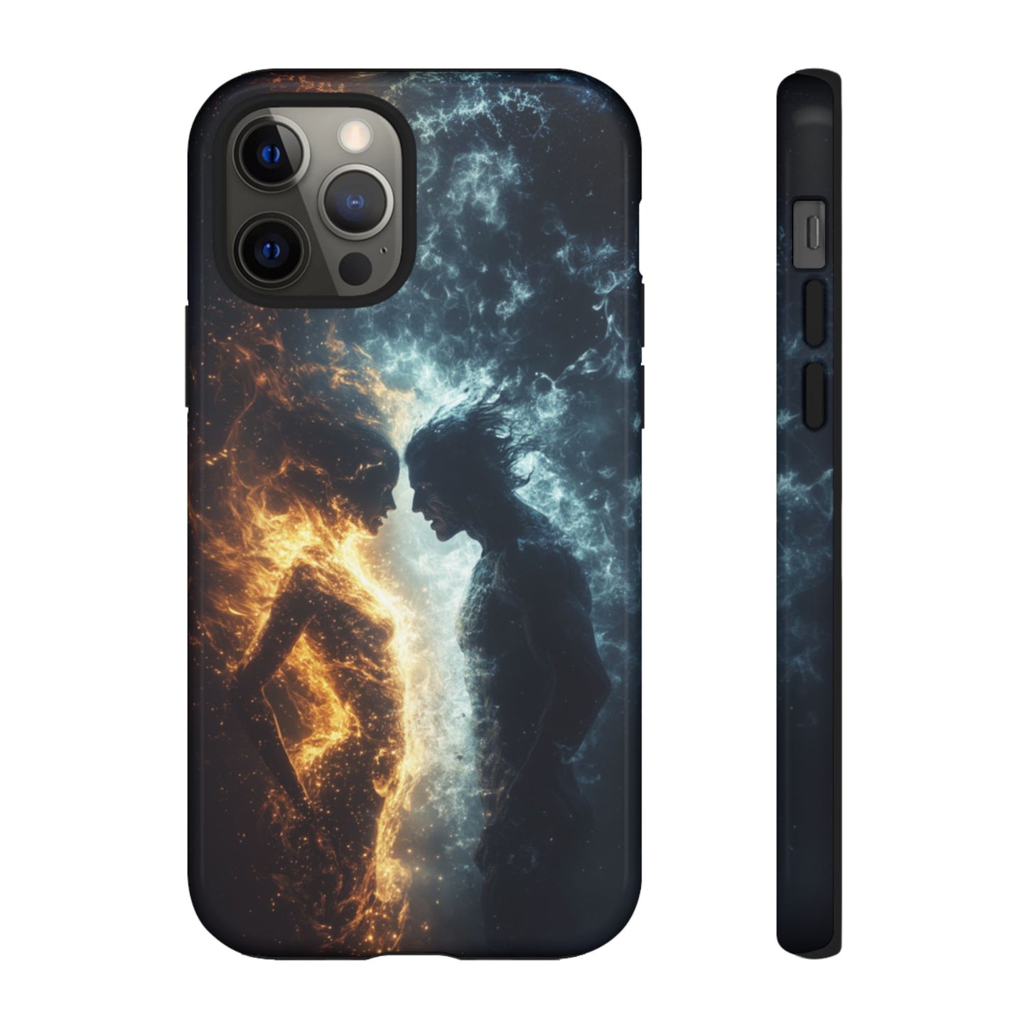 Fire & Frost Lovers - Tough iPhone Case