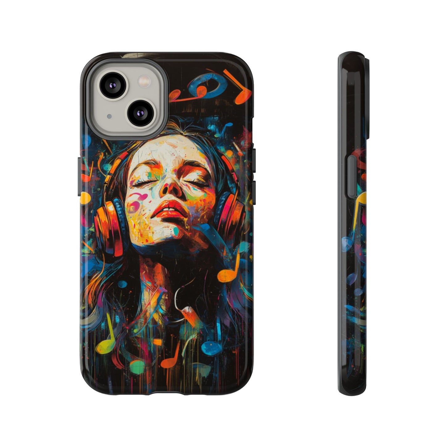 Vivid Musical Energy Graffiti Art Phone Case - iPhone, Google Pixel, Samsung Galaxy