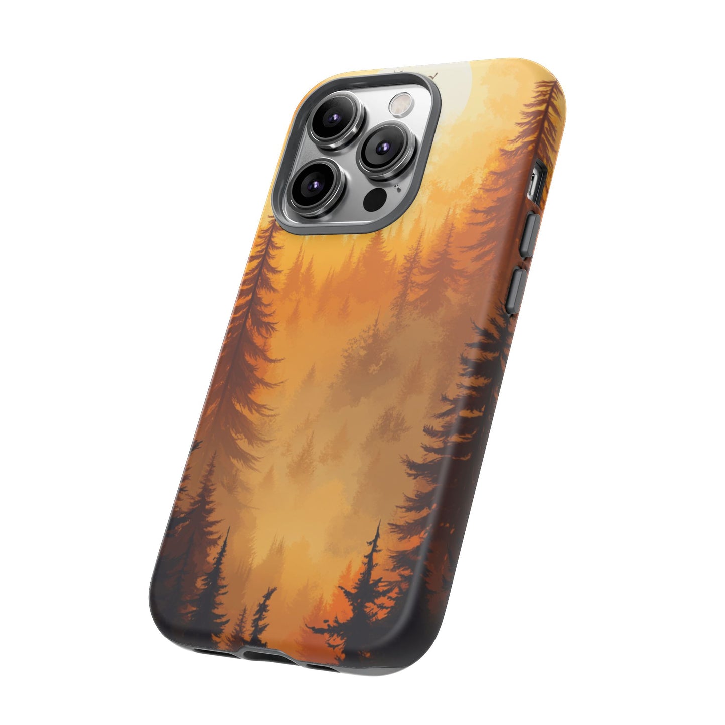 Golden Sunset Forest Phone Case - iPhone, Google Pixel, Samsung Galaxy