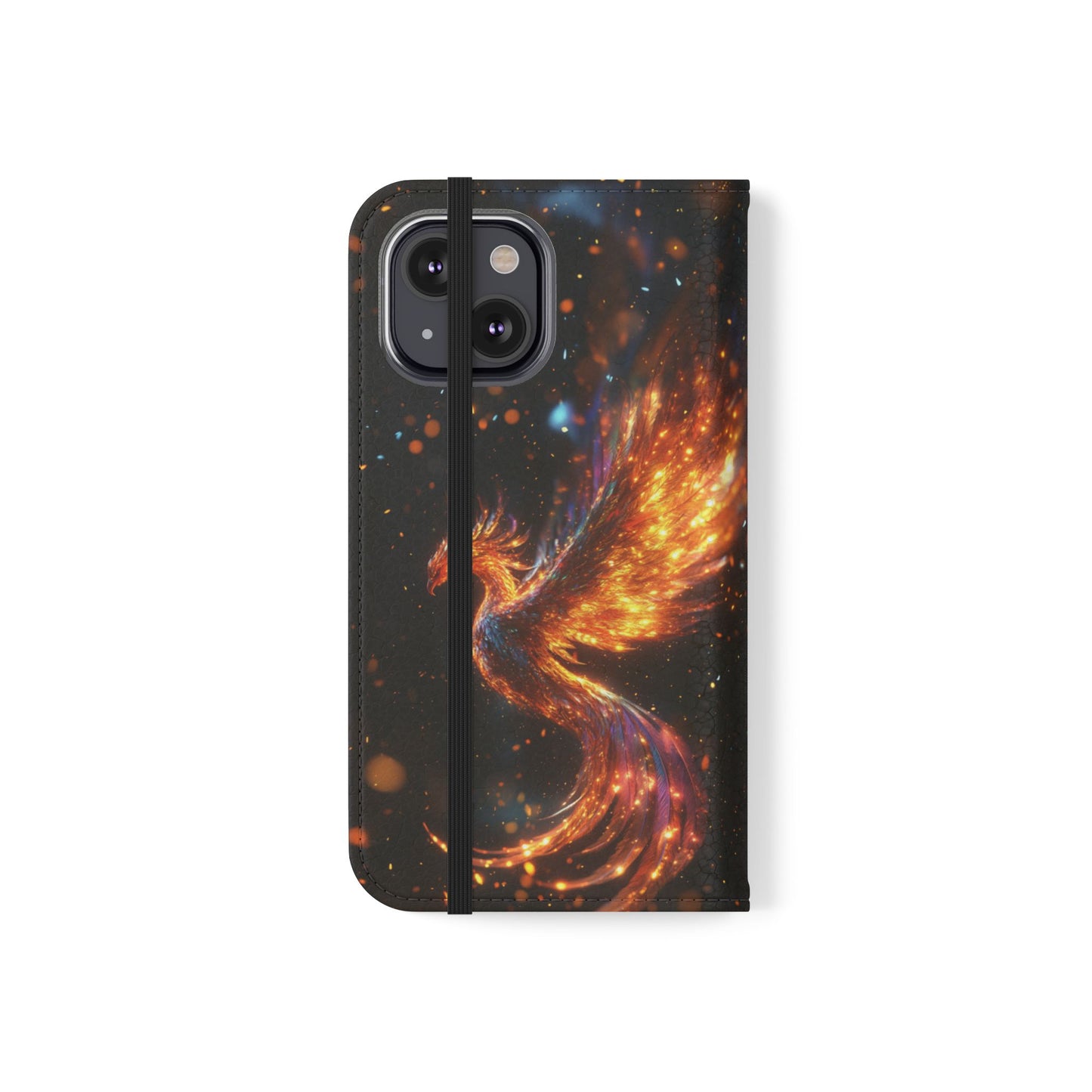 Cosmic Phoenix - Wallet Flip Case