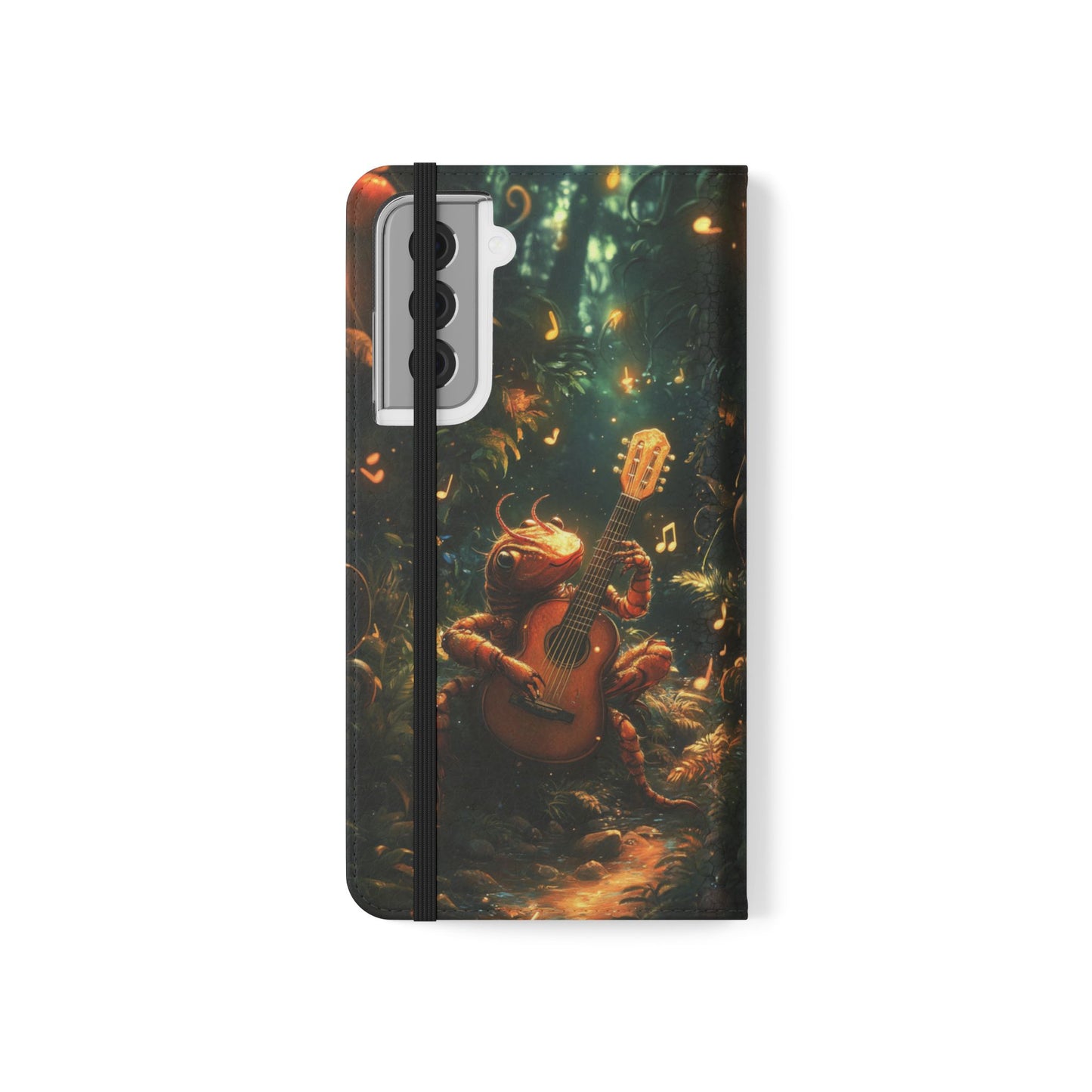 Serenade Forest Guitarist - Wallet Flip Case