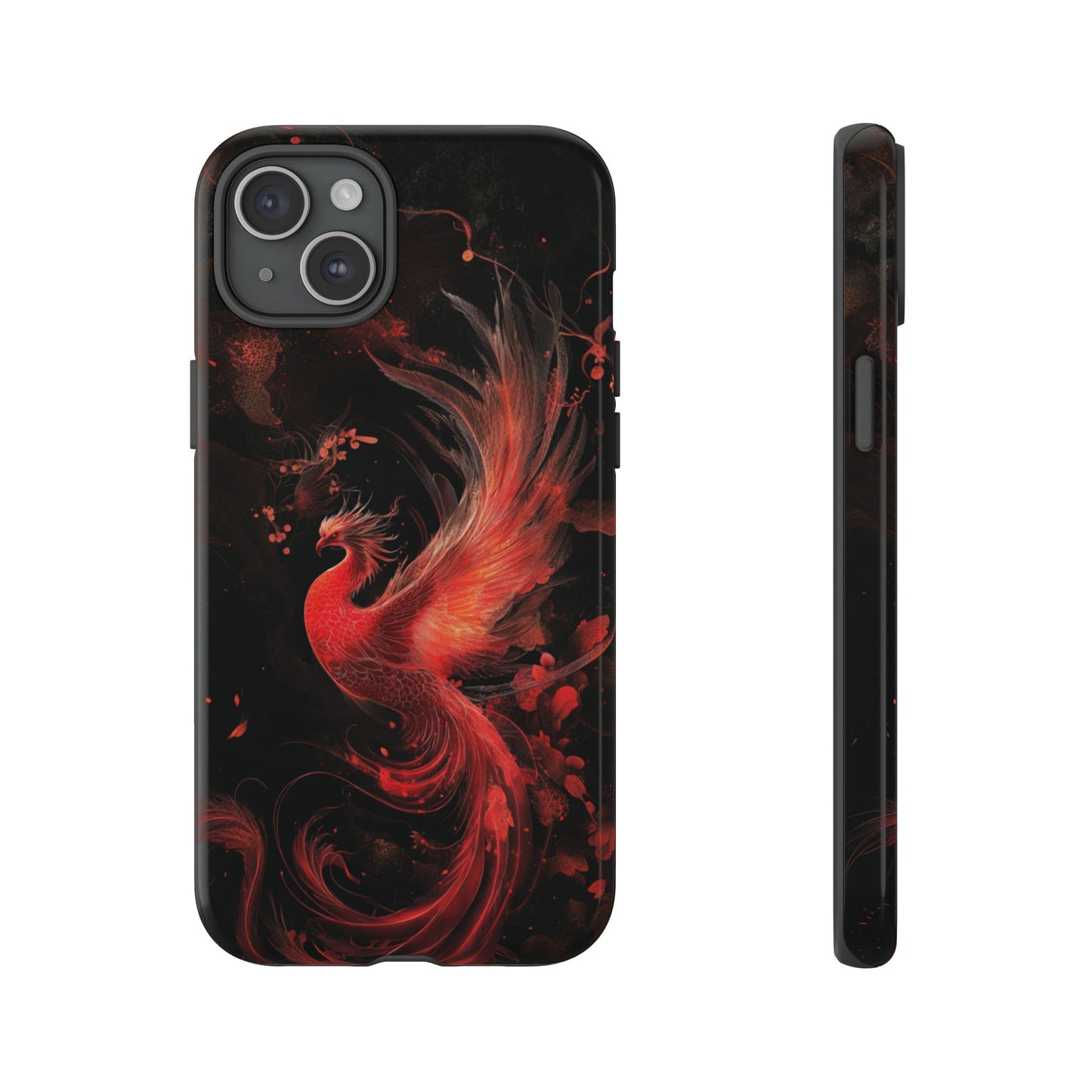Crimson Phoenix - Tough iPhone Case