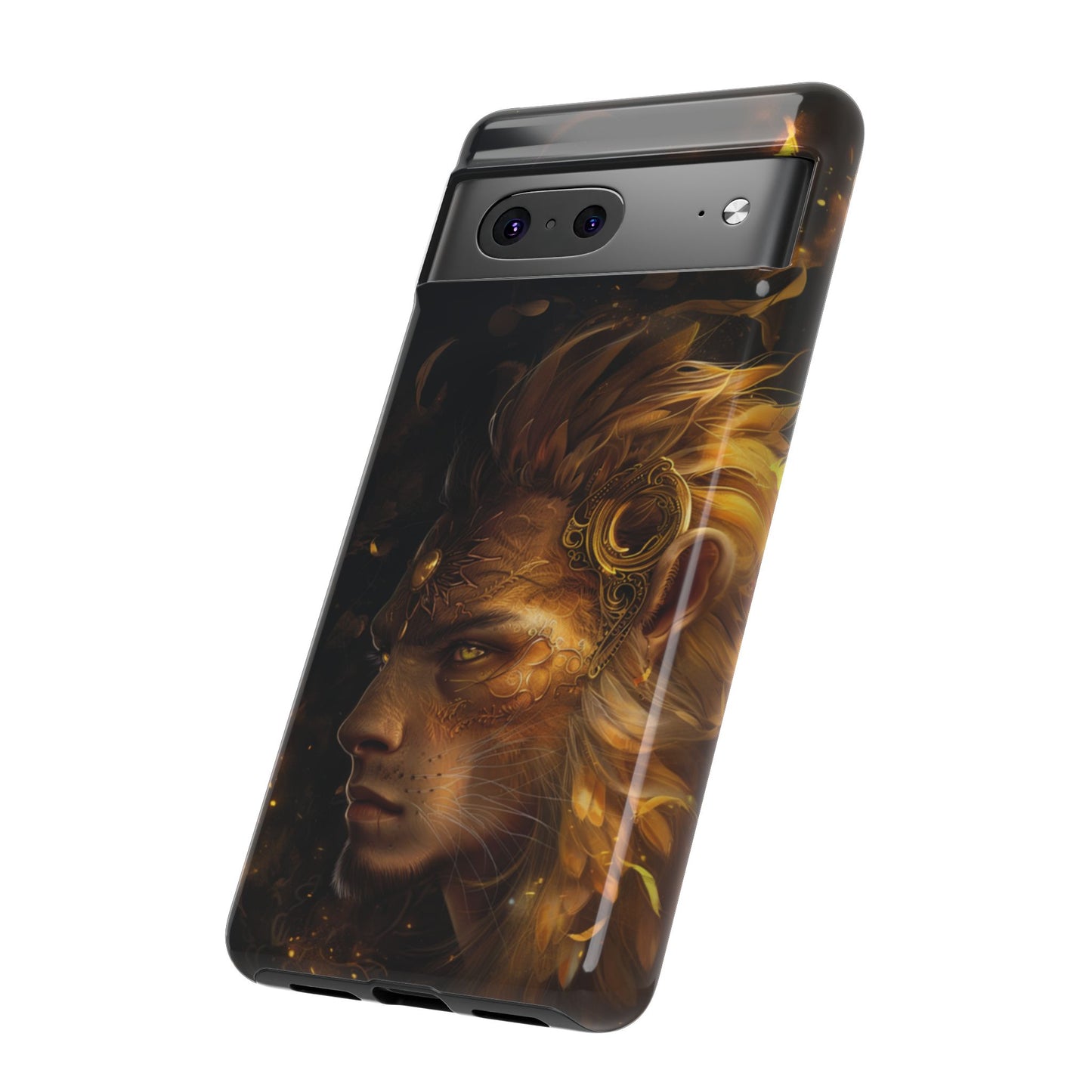 Radiant Regal: The Spirit of Leo - iPhone, Google Pixel, Samsung Galaxy