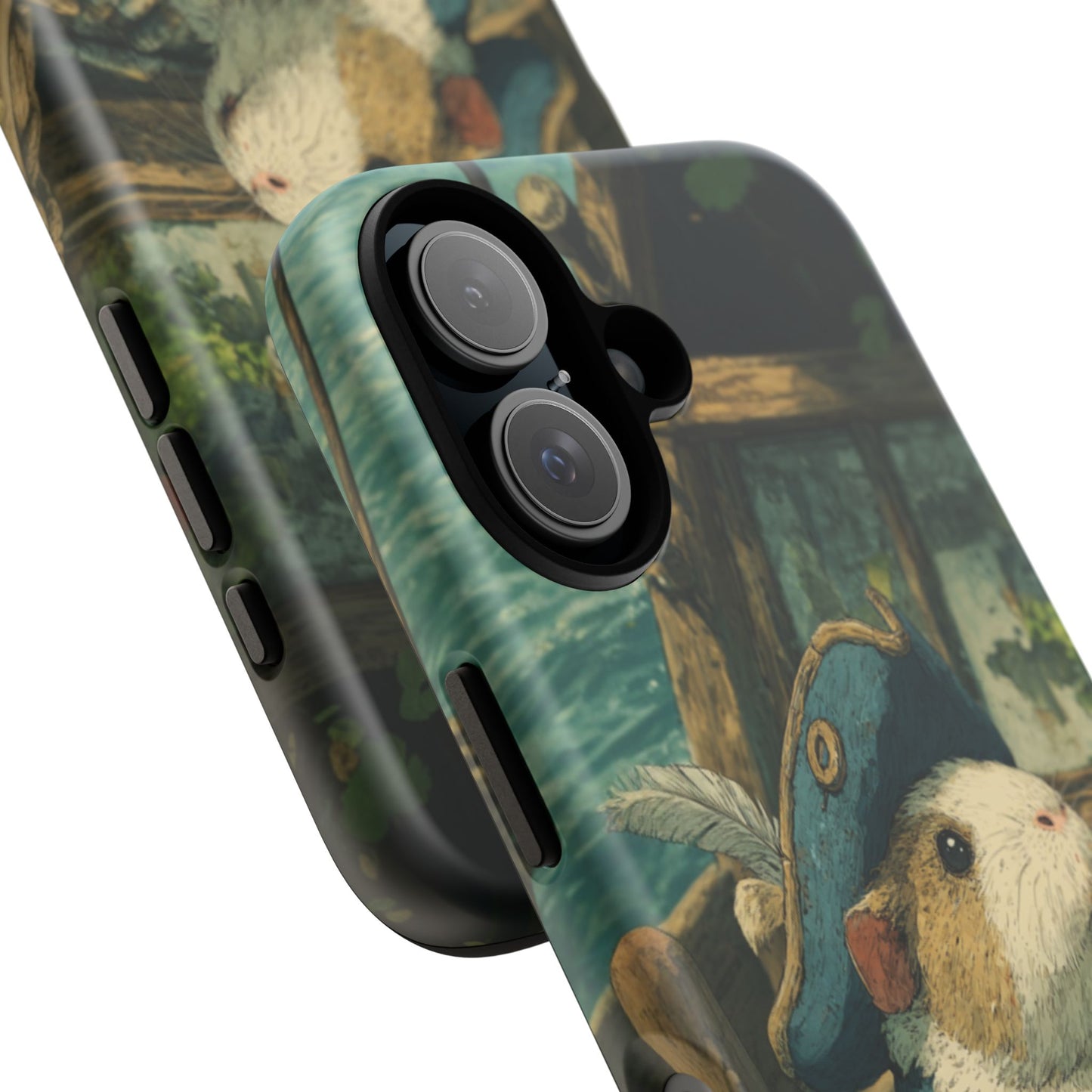 Pirate Captain Guinea Pig - Tough iPhone Case