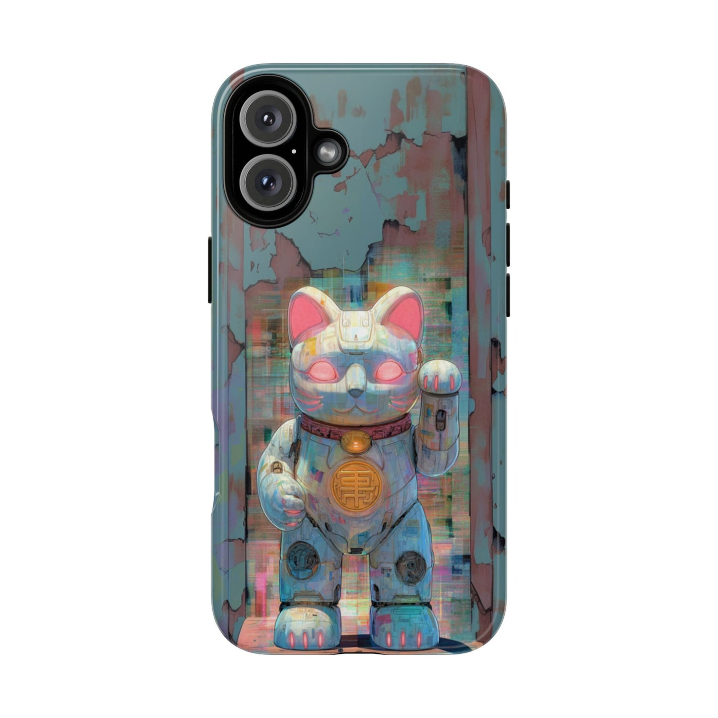 Cyber Lucky Cat - Tough iPhone Case