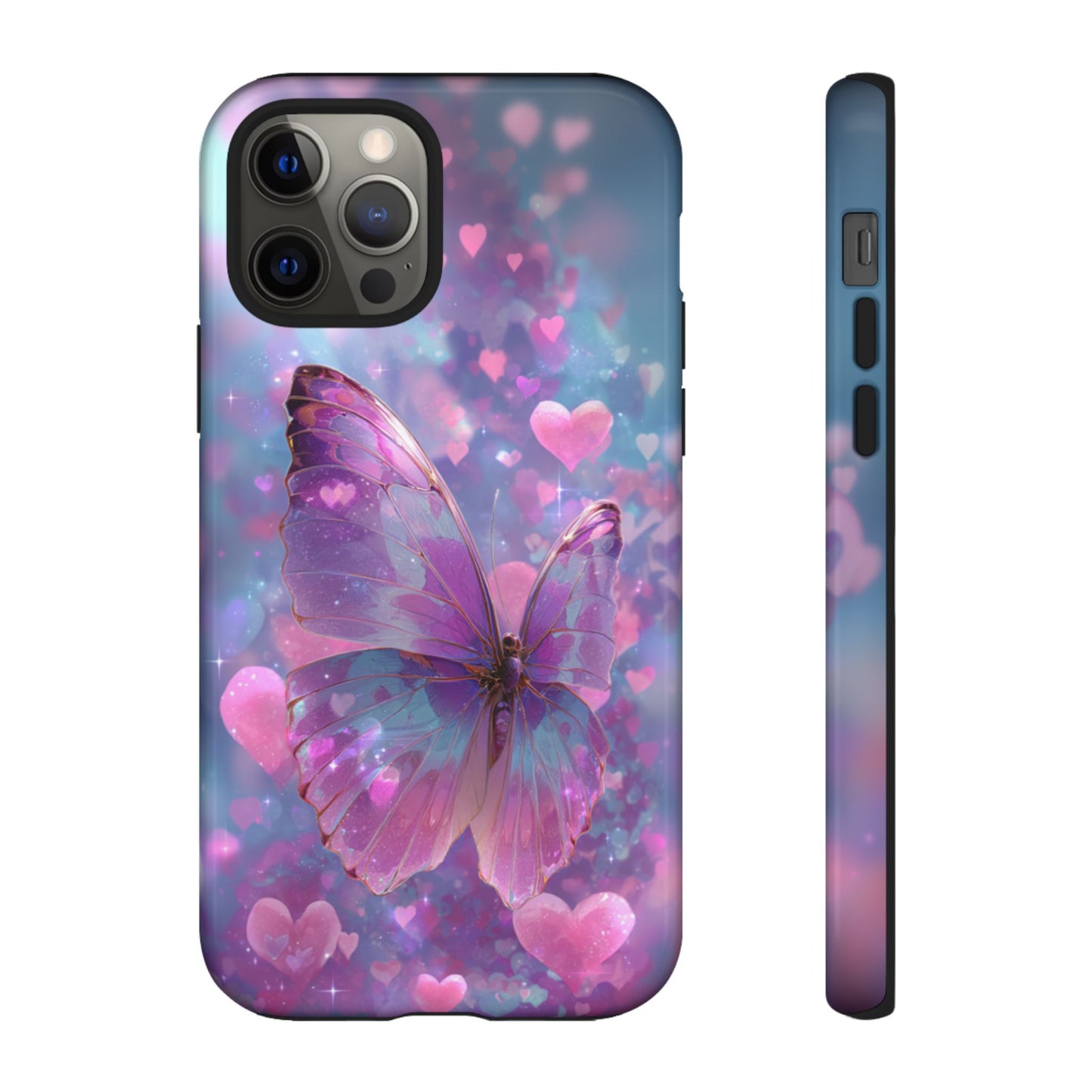 Cupid's Flutter Butterfly - Tough iPhone Case