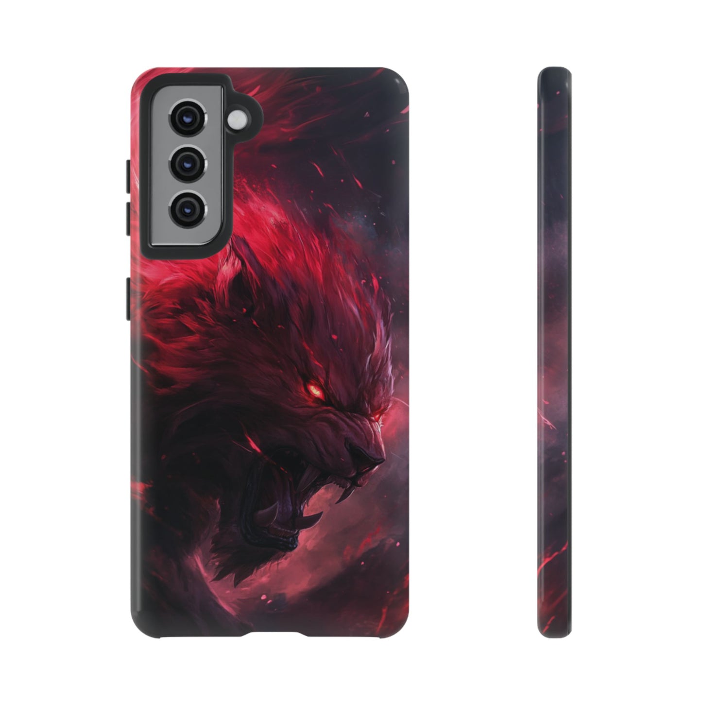 Fiery Wolf Spirit – Tough Samsung Galaxy Case
