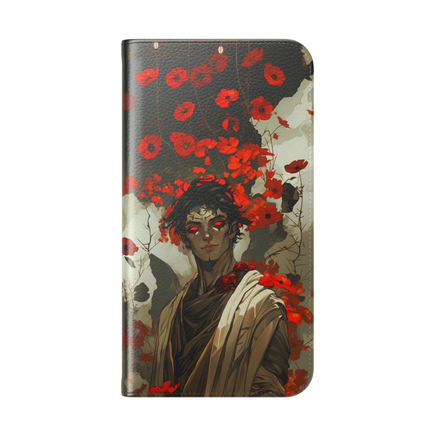 Zagreus Blood Poppies - Wallet Flip Case