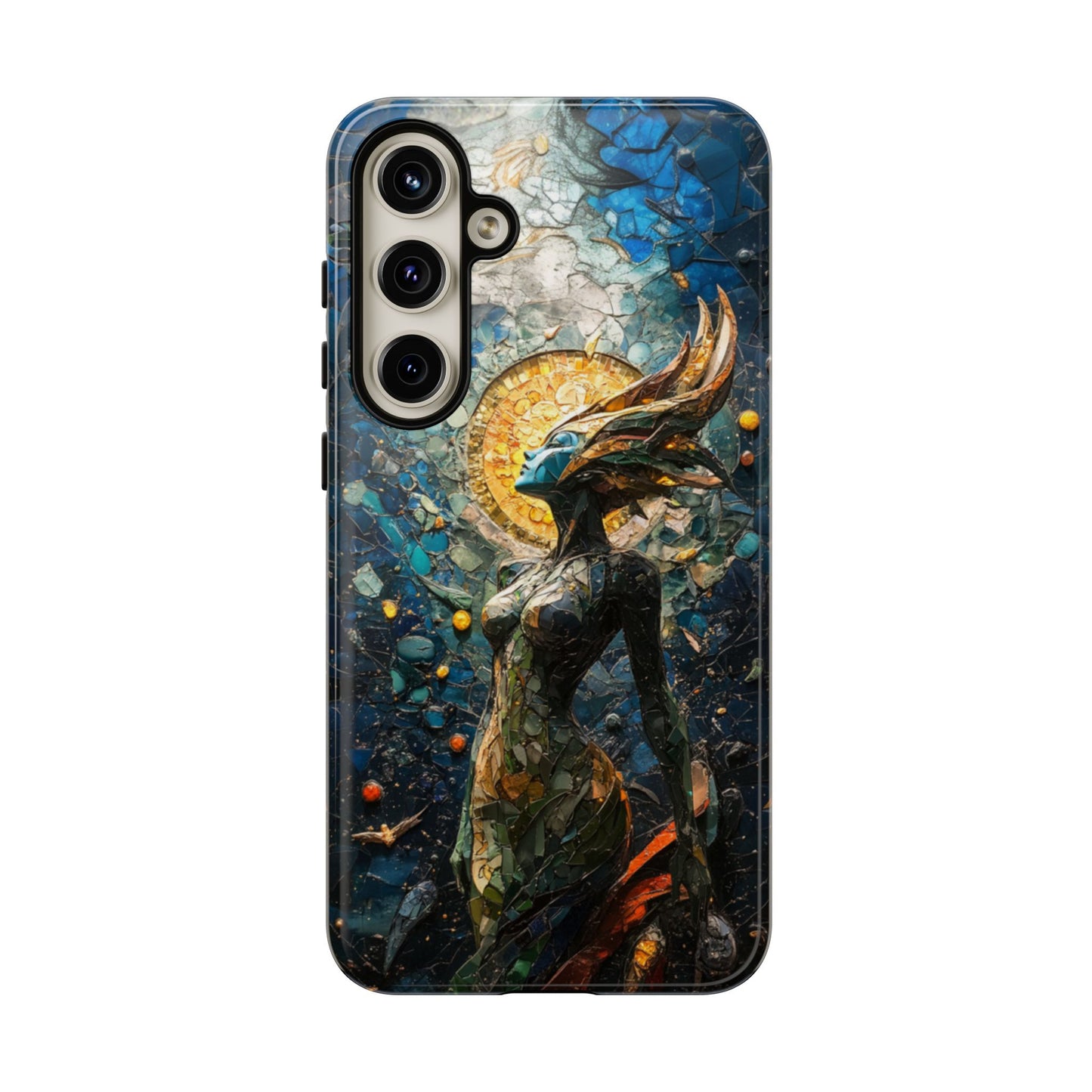 Ethereal Mosaic Goddess Phone Case - iPhone, Google Pixel, Samsung Galaxy