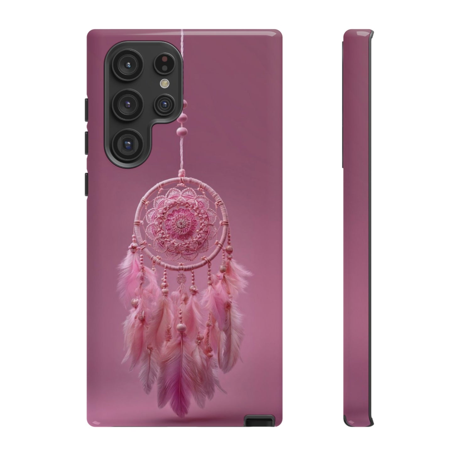 Pink Lace Dreamcatcher - Tough Samsung Galaxy Case