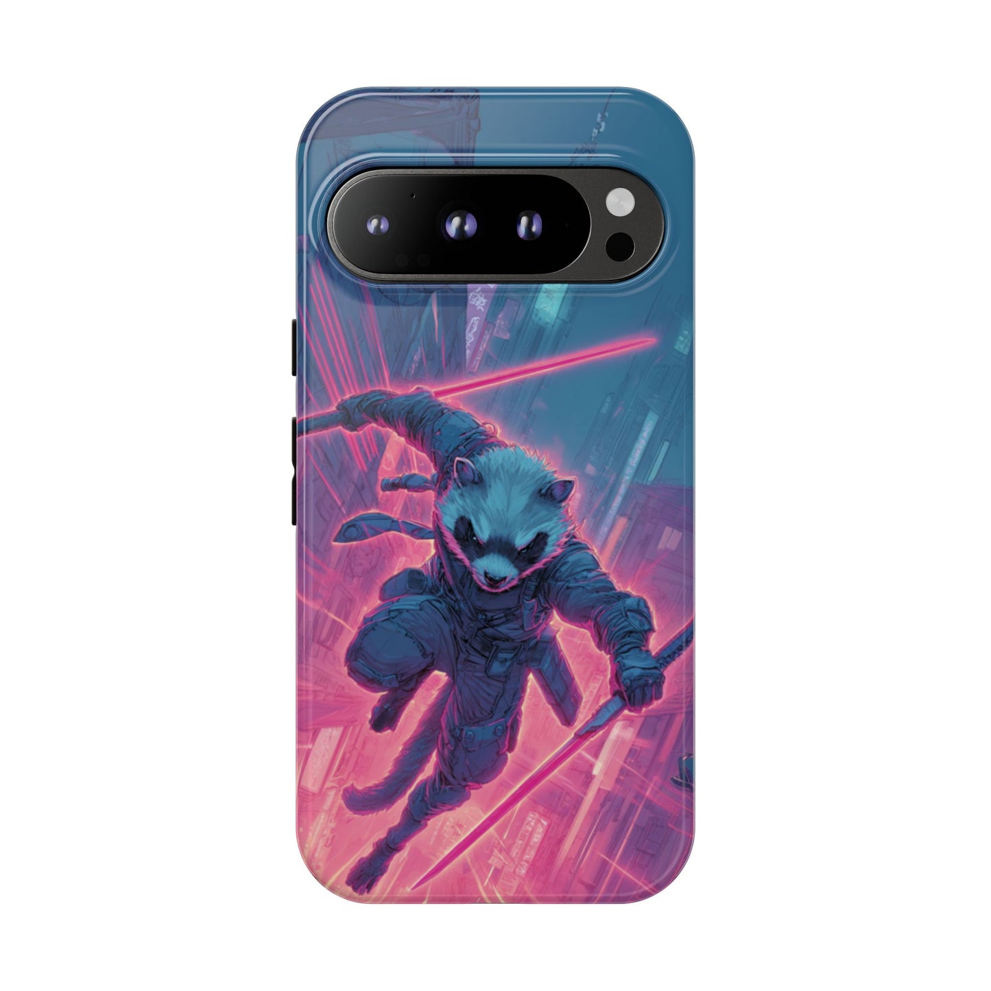 Cyberpunk Ferret - Tough Google Pixel Case