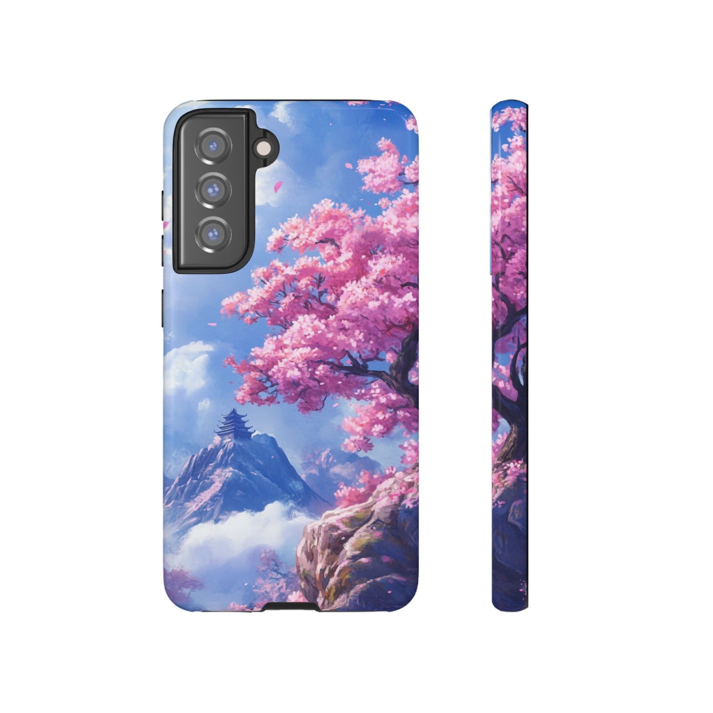 Sakura Sky Temple - Tough Samsung Galaxy Case
