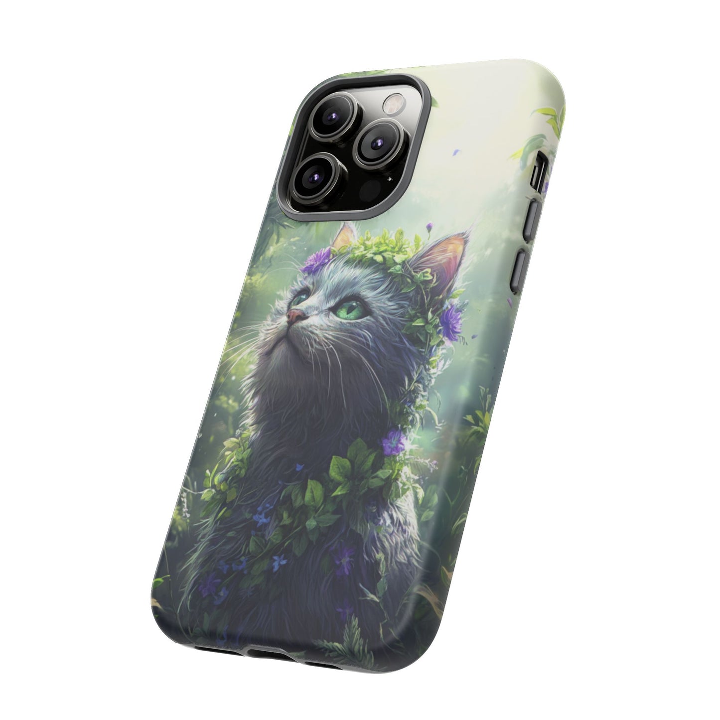 Nature’s Guardian Cat Phone Case – iPhone, Google Pixel, Samsung Galaxy