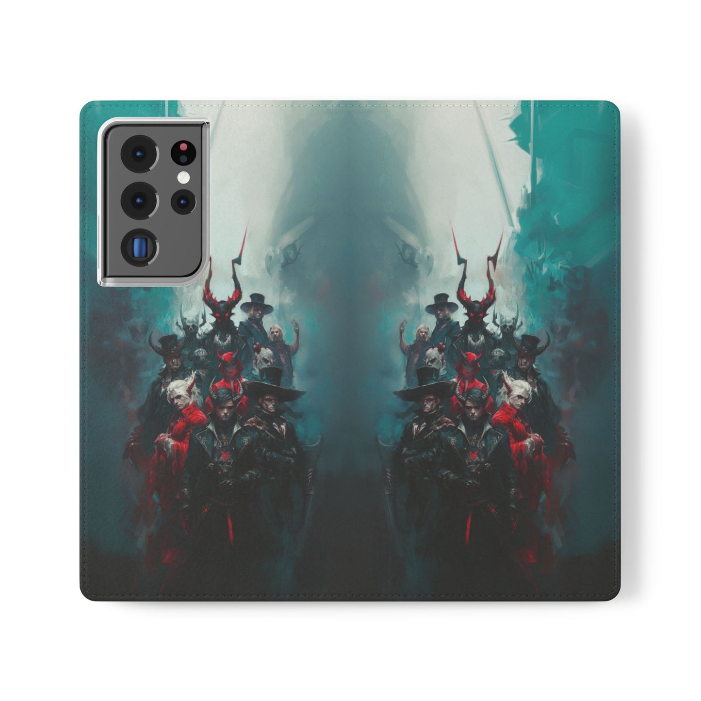 Dark Fantasy Demon Hunters - Wallet Flip Case