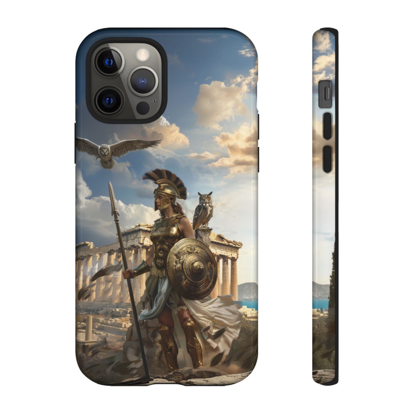 Athena Parthenon Valor - Tough iPhone Case