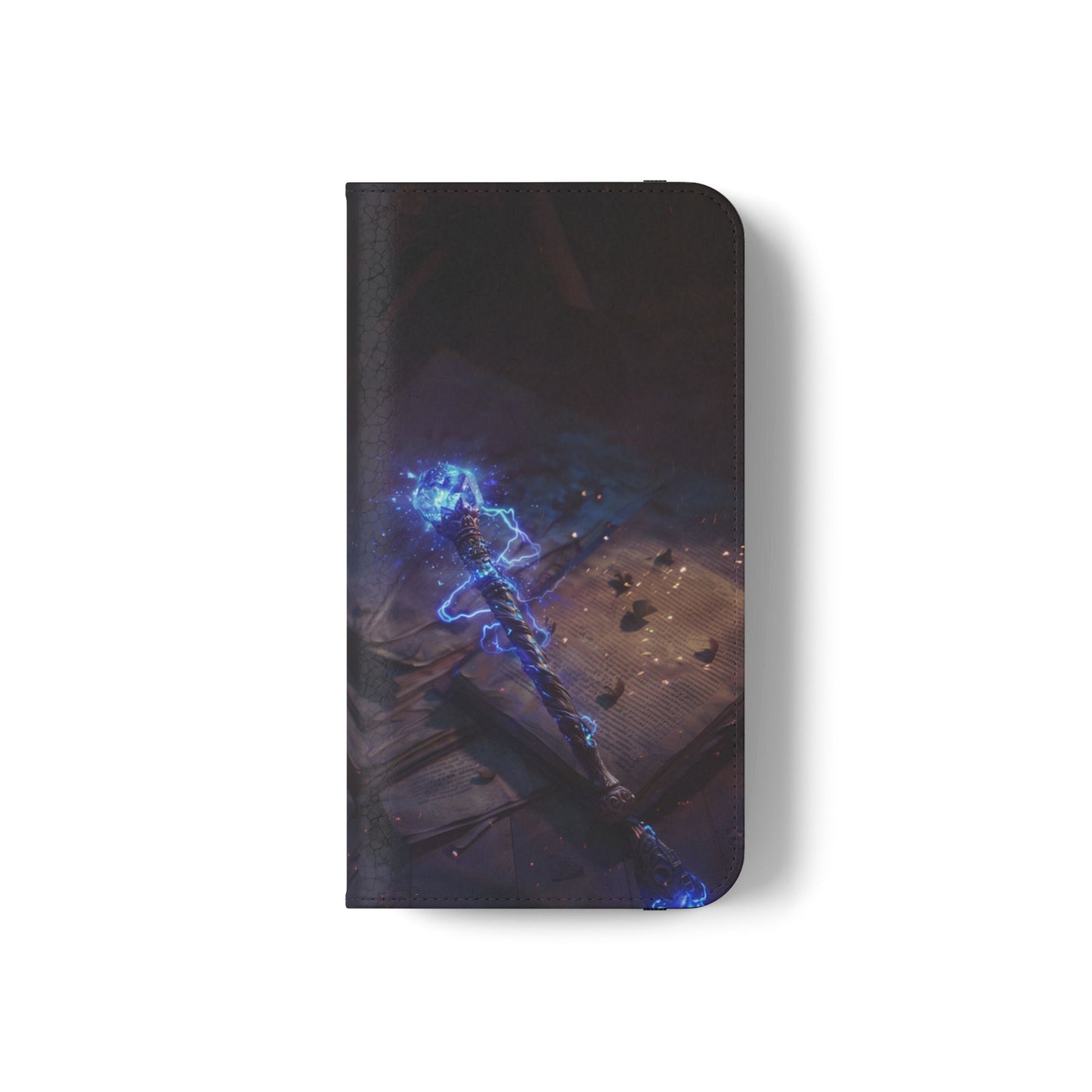 Lightning Staff - Wallet Flip Case