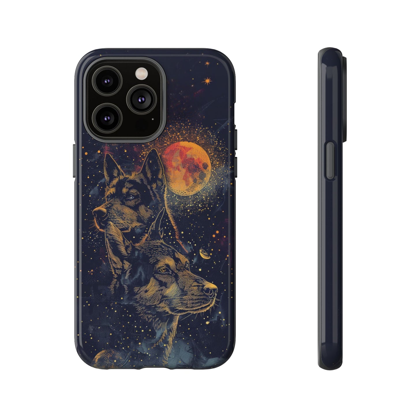 German Shepherd Celestial Phone Case – iPhone, Google Pixel, Samsung Galaxy