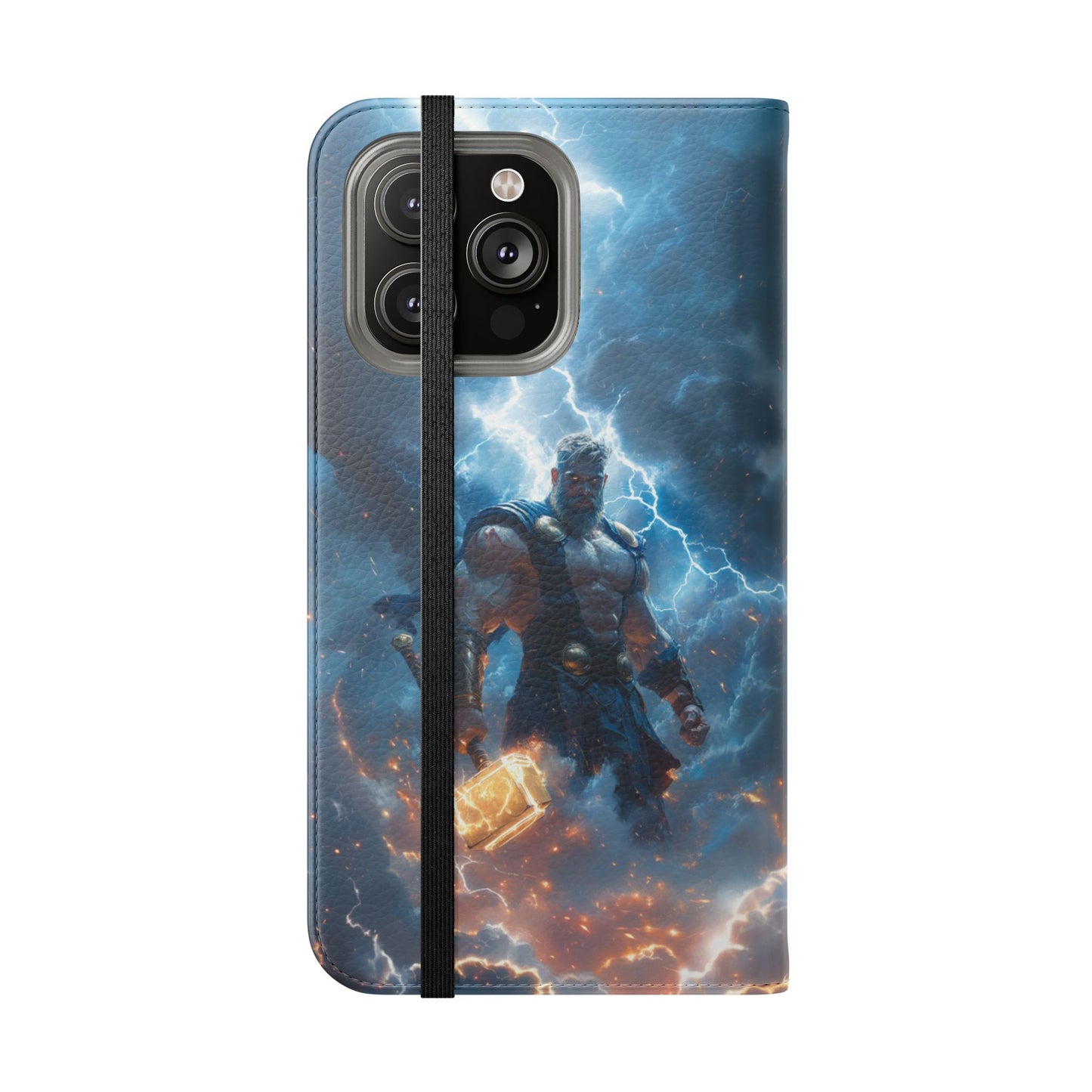 Thor Stormhammer Wrath - Wallet Flip Case