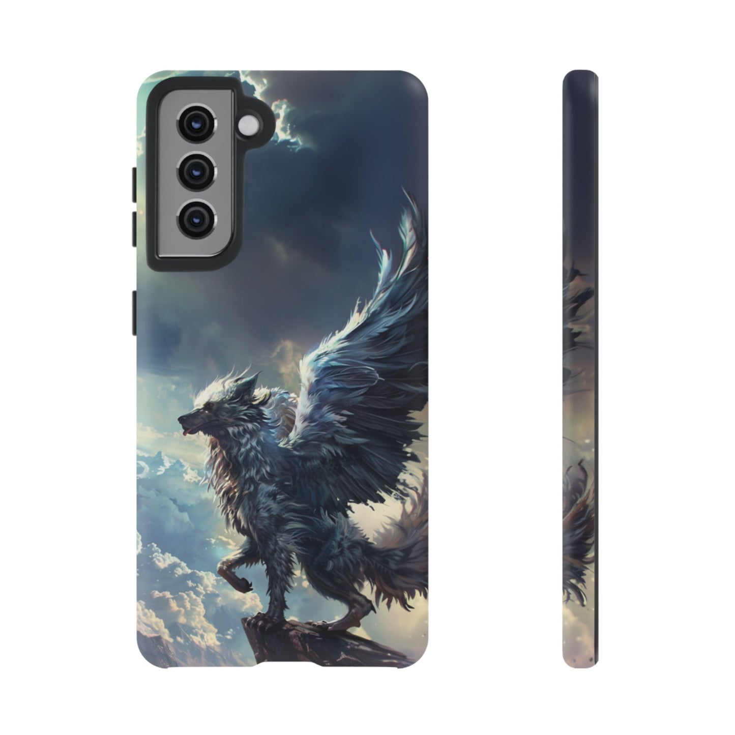 Winged Wolf Protector - iPhone, Google Pixel, Samsung Galaxy