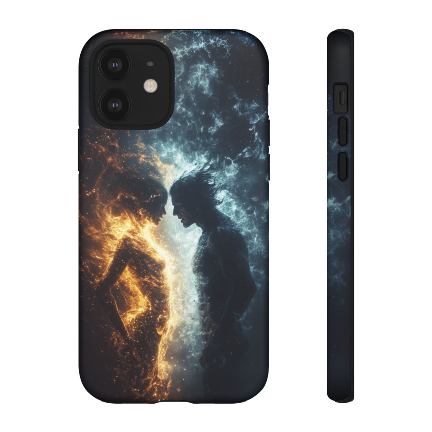 Fire & Frost Lovers - Tough iPhone Case