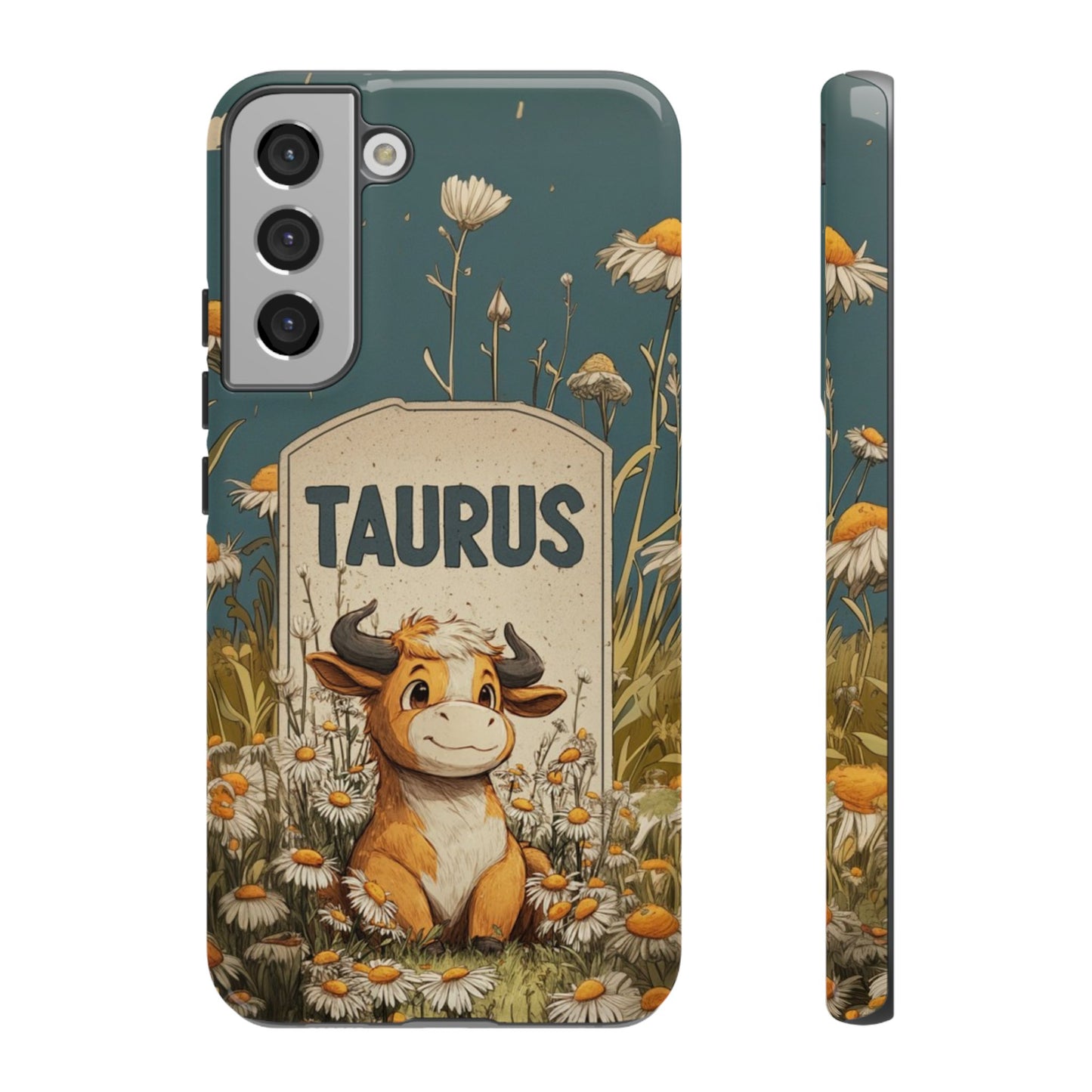 Taurus Cute Calf - Tough Samsung Galaxy Case