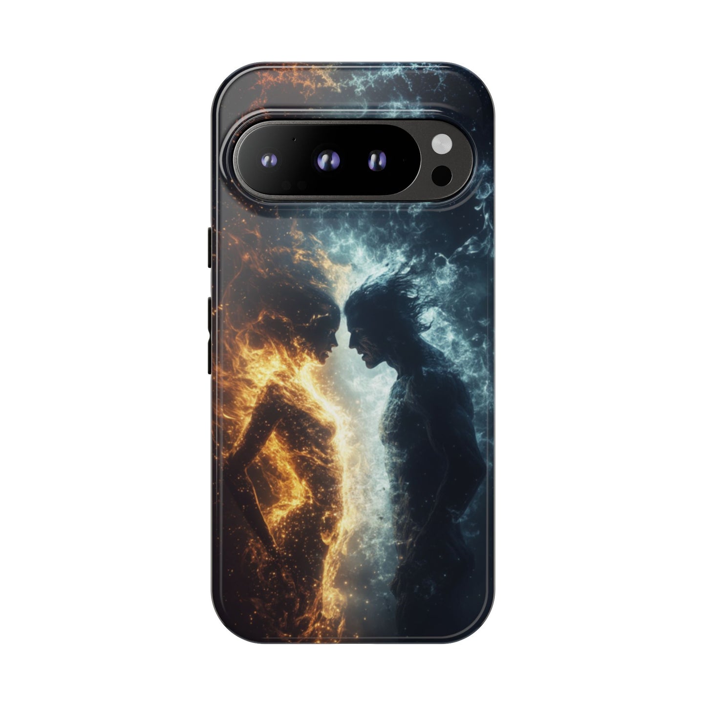 Fire & Frost Lovers - Tough Google Pixel Case