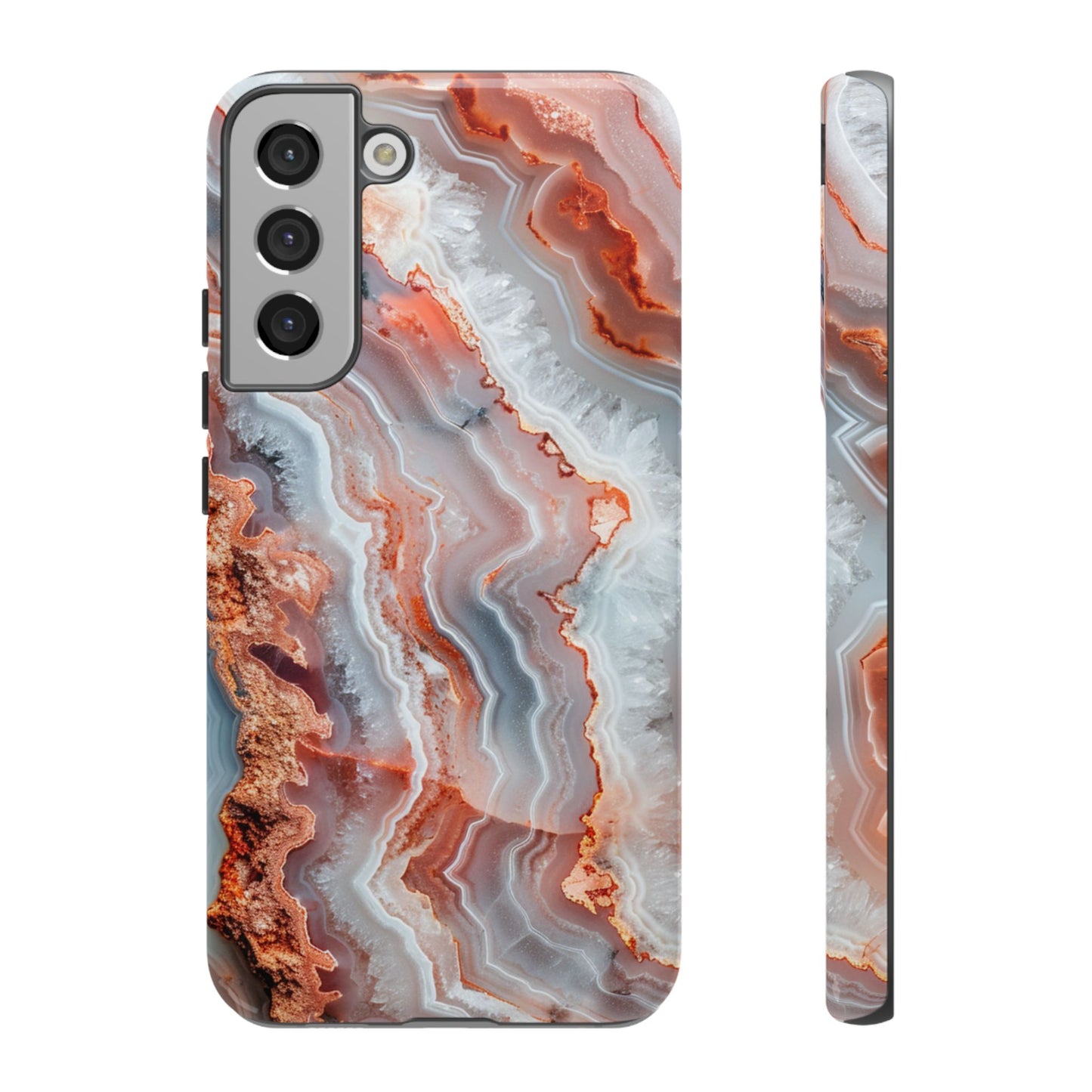 Rose Agate Currents – Tough Samsung Galaxy Case
