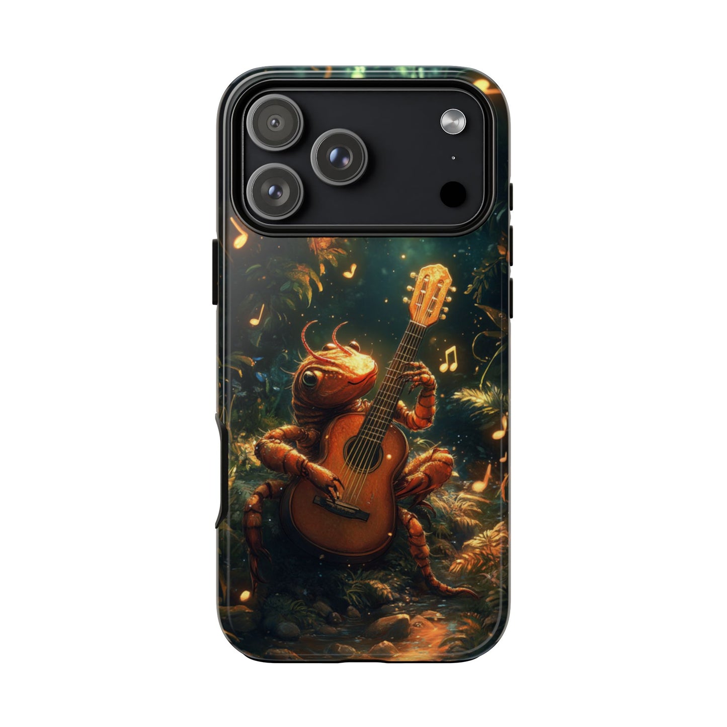 Serenade Forest Guitarist - Tough iPhone Case