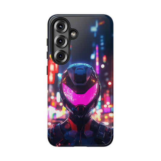 Neon Guardian Warrior – Tough Samsung Galaxy Case