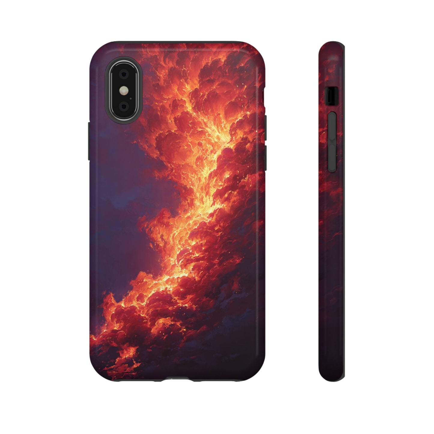 Inferno Sky - Tough iPhone Case