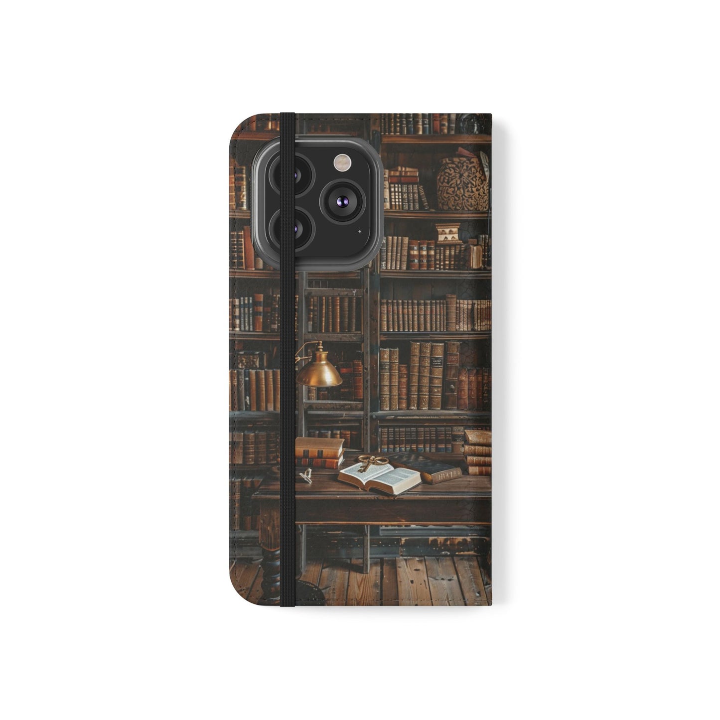 Old World Study - Wallet Flip Case