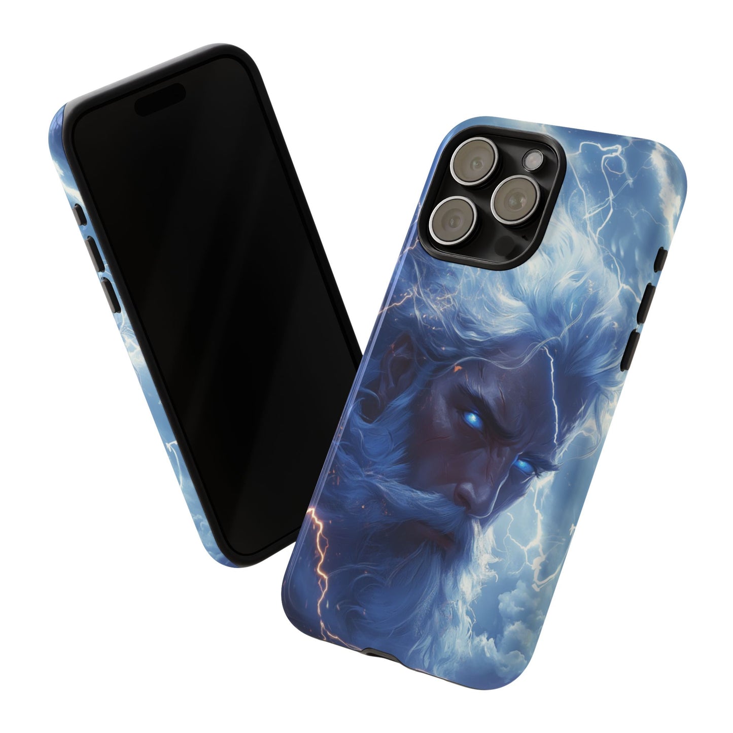 Zeus Lightning Fury Phone Case - iPhone, Google Pixel, Samsung Galaxy