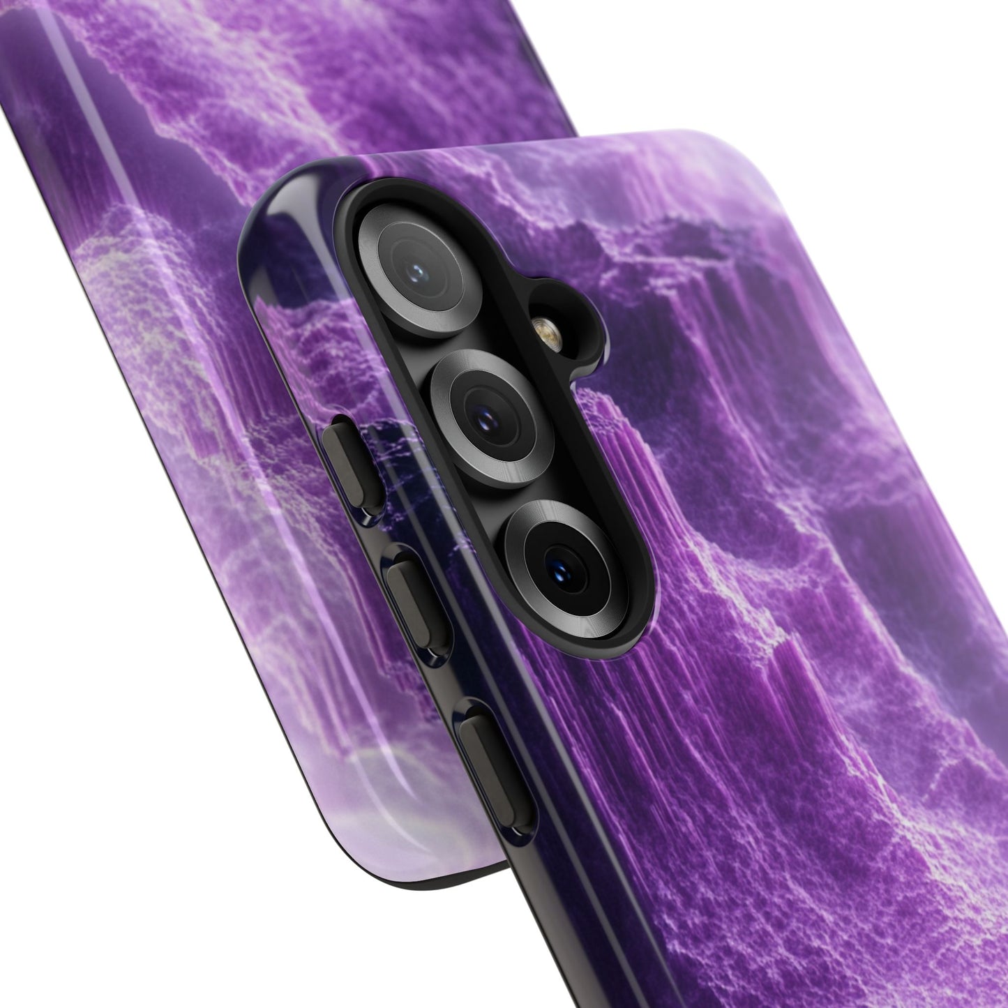 Purple Crystal Canyon - Tough Samsung Galaxy Case