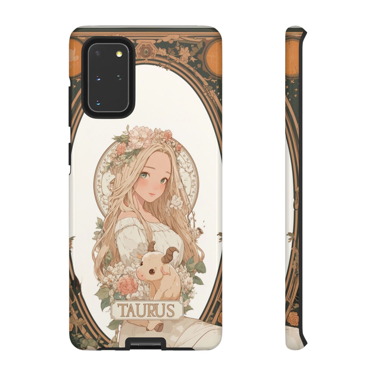 Taurus Floral Maiden - Tough Samsung Galaxy Case