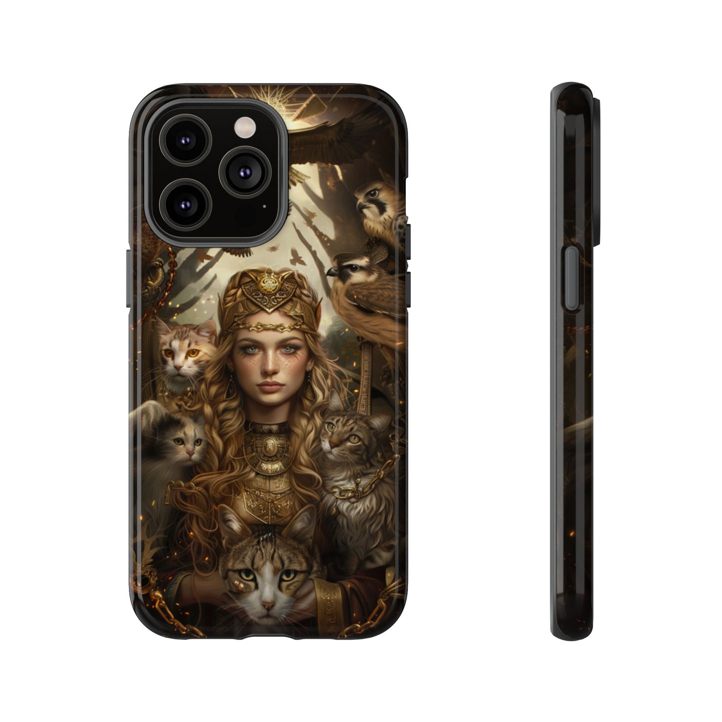 Freya Feline Majesty – Tough iPhone Case