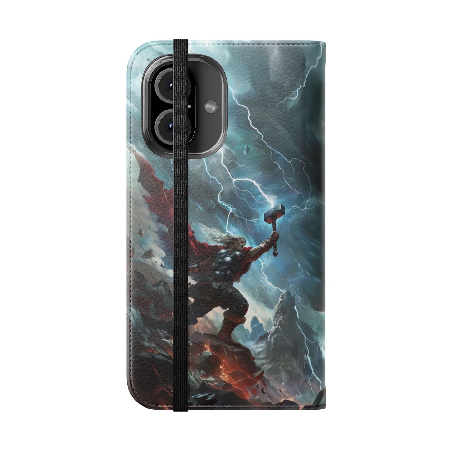 Thor Lightning Storm - Wallet Flip Case