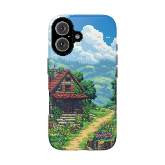 Retro Cottage Escape – Tough iPhone Case
