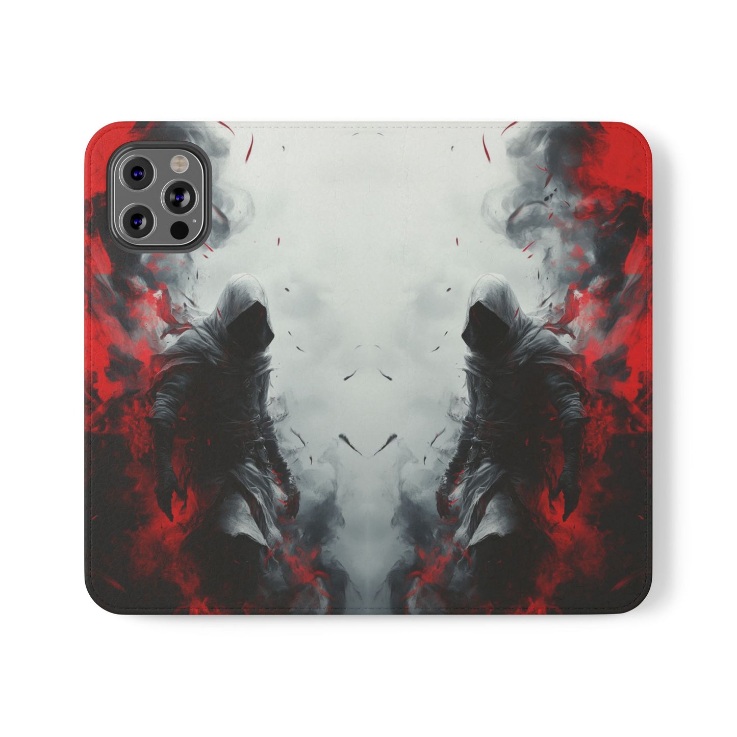 Crimson Shadow Assassin - Wallet Flip Case