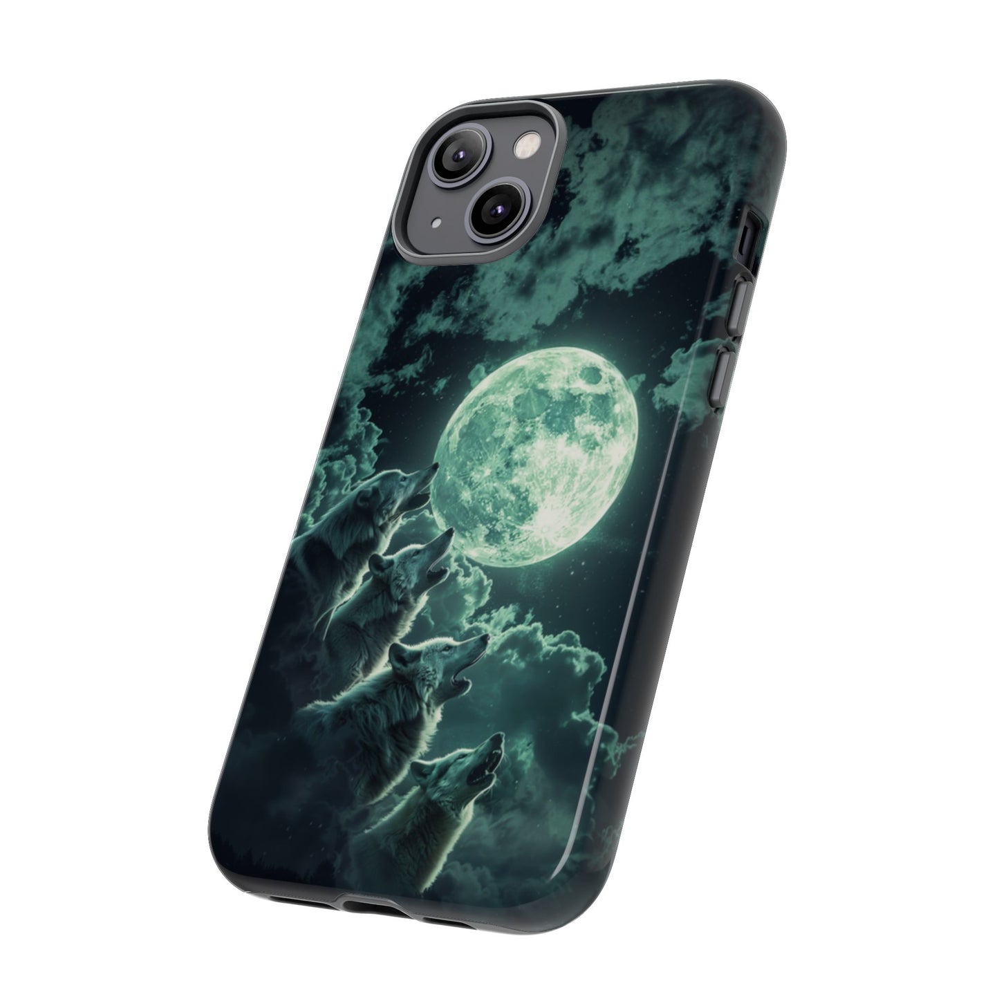 Lunar Pack: Wolves in Harmony - iPhone, Google Pixel, Samsung Galaxy