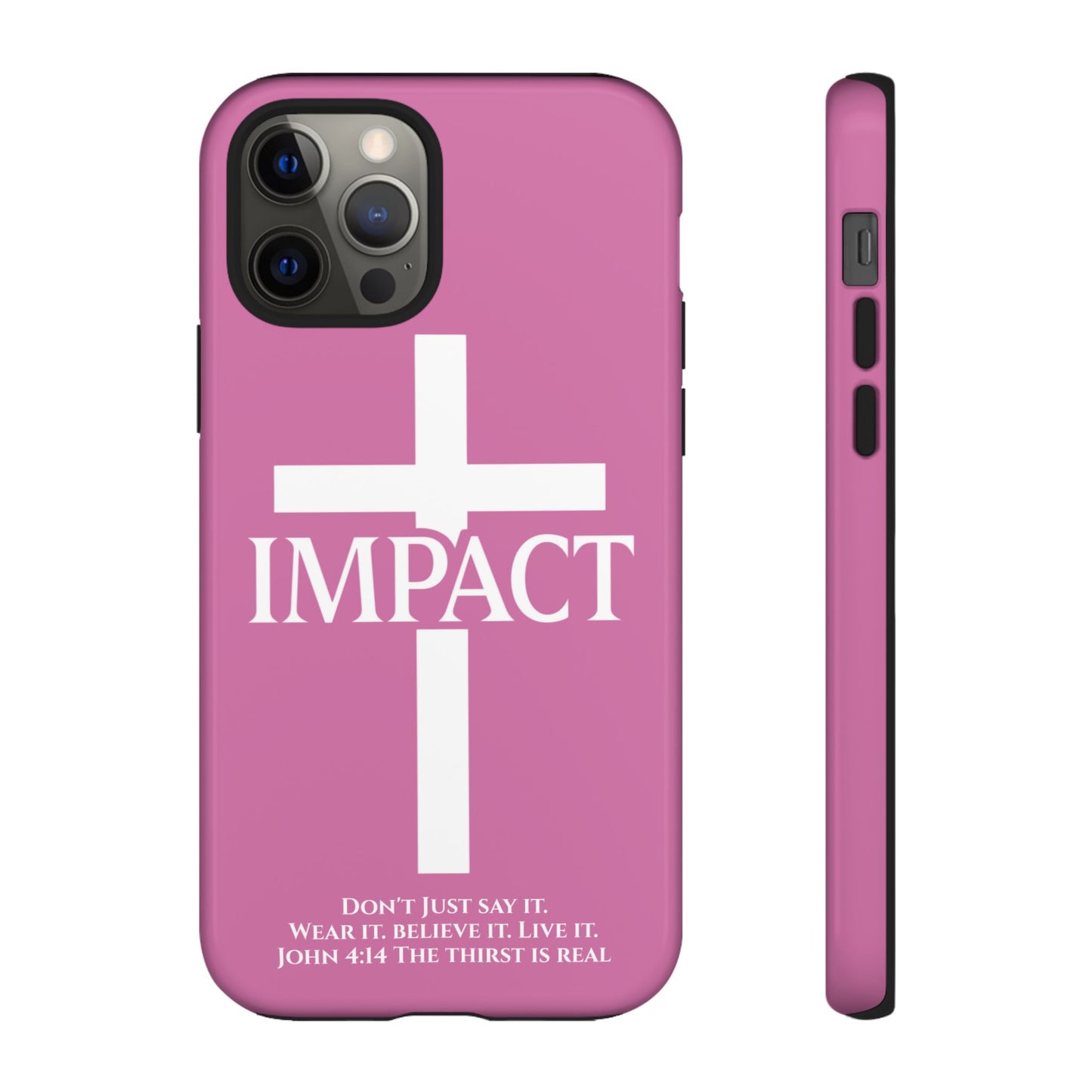 Impact Pink - Tough iPhone Case
