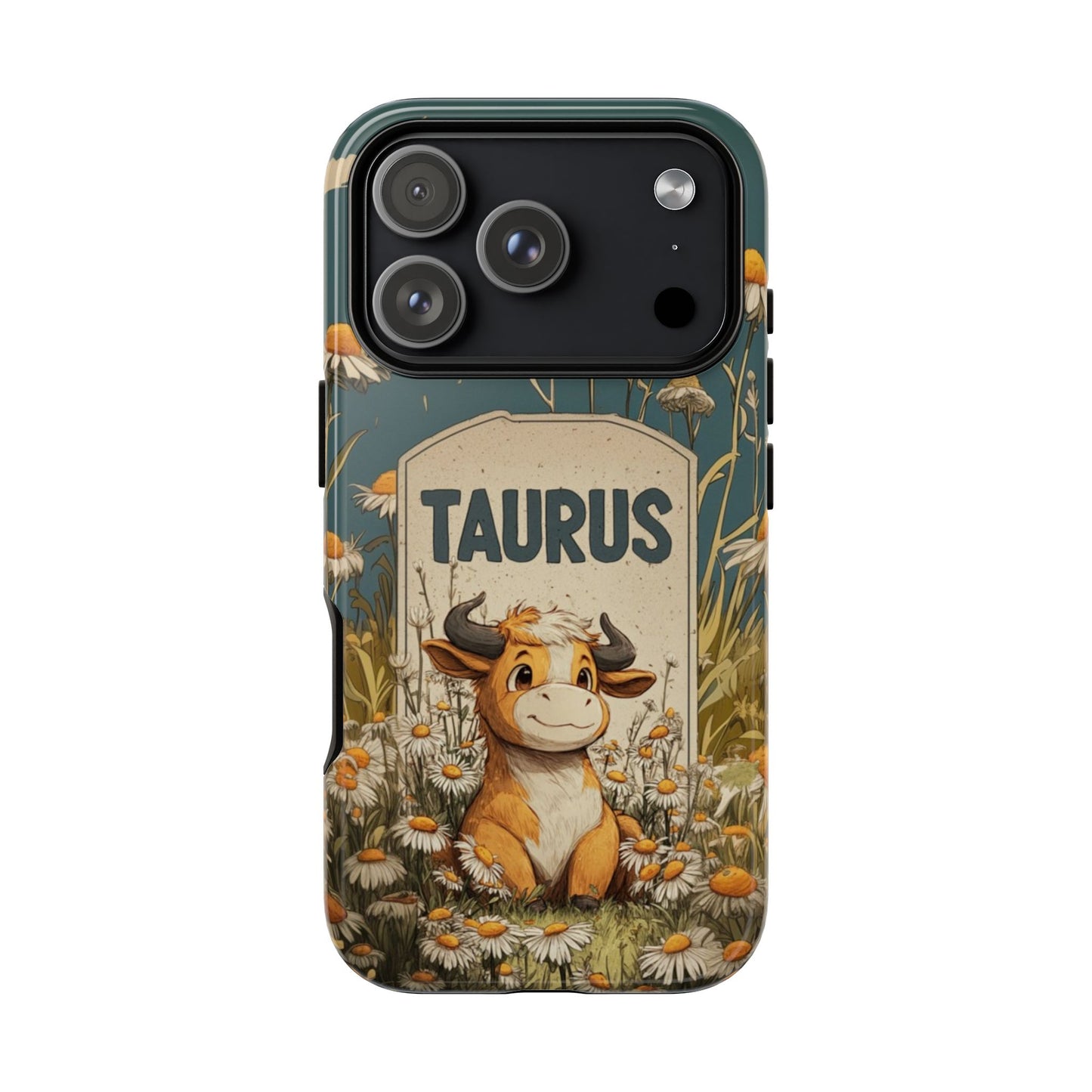 Taurus Cute Calf - Tough iPhone Case