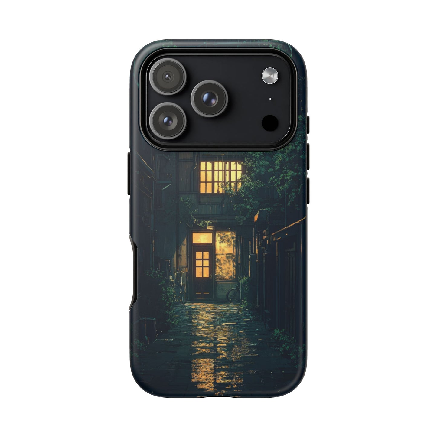 Rainy Alley - Tough iPhone Case