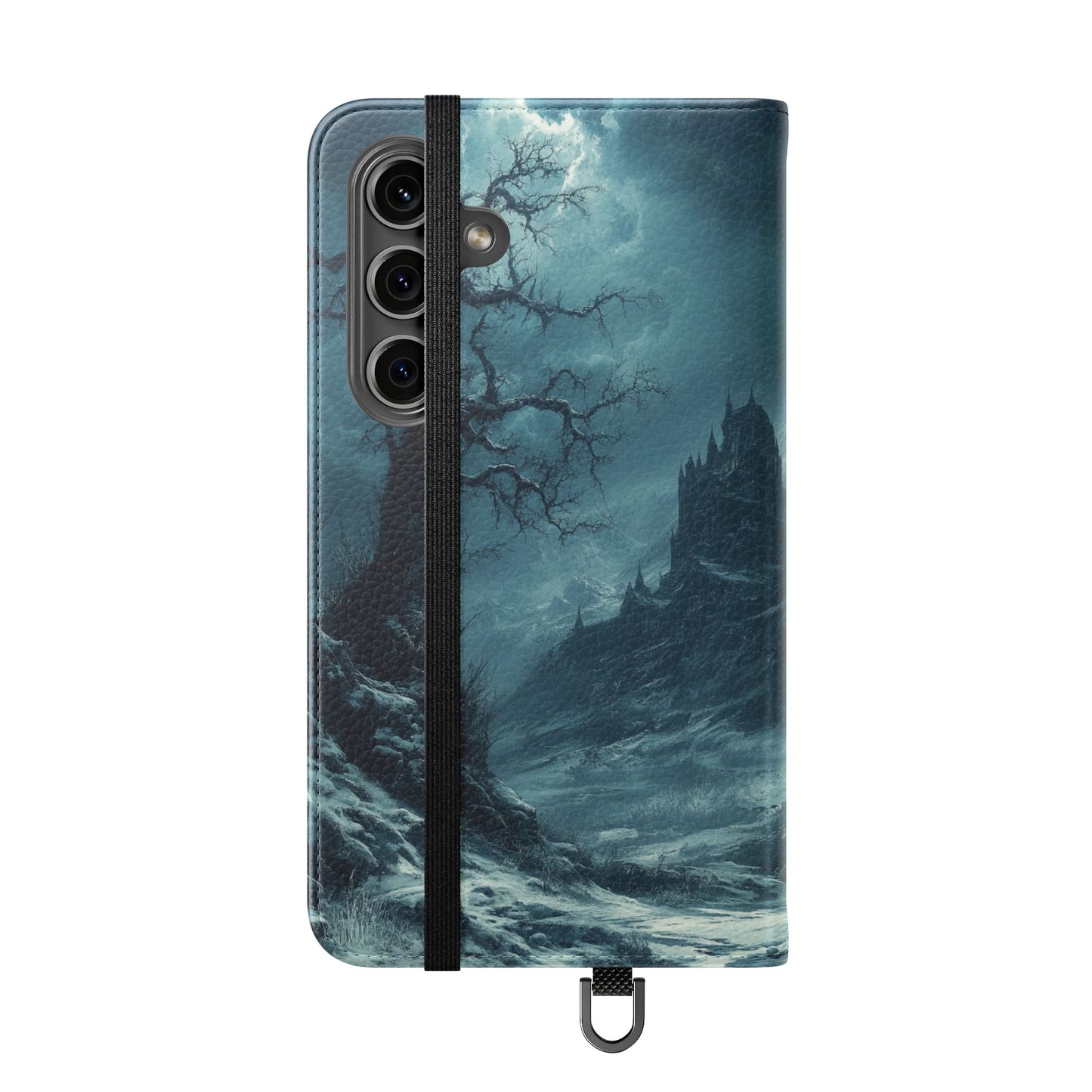 Stormy Castle - Wallet Flip Case