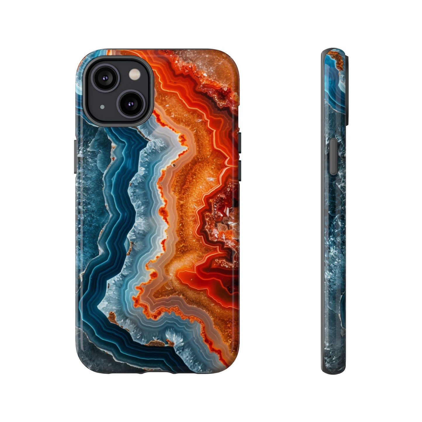 Molten Agate Veins – Tough iPhone Case