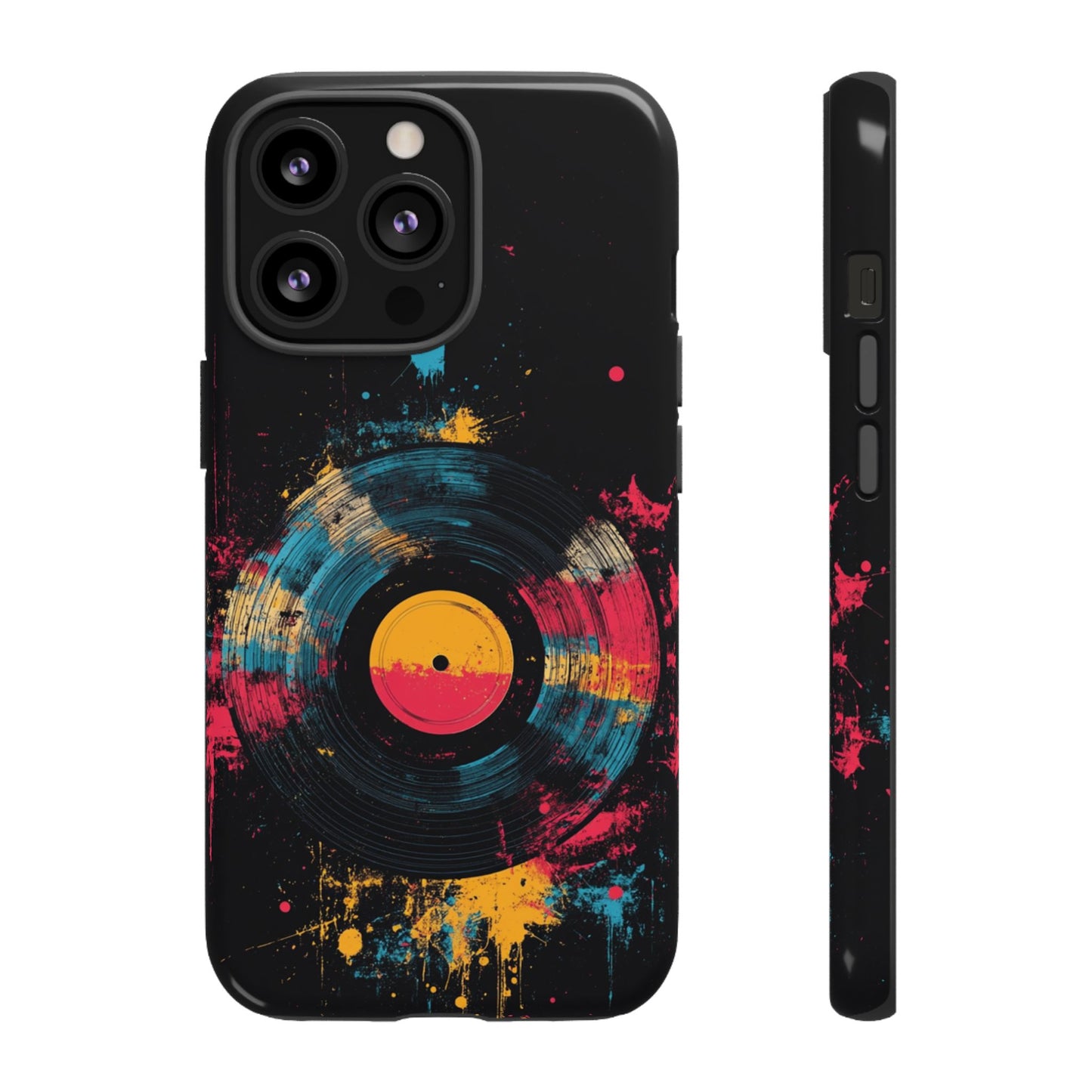 Vibrant Vinyl Record Phone Case - iPhone, Google Pixel, Samsung Galaxy