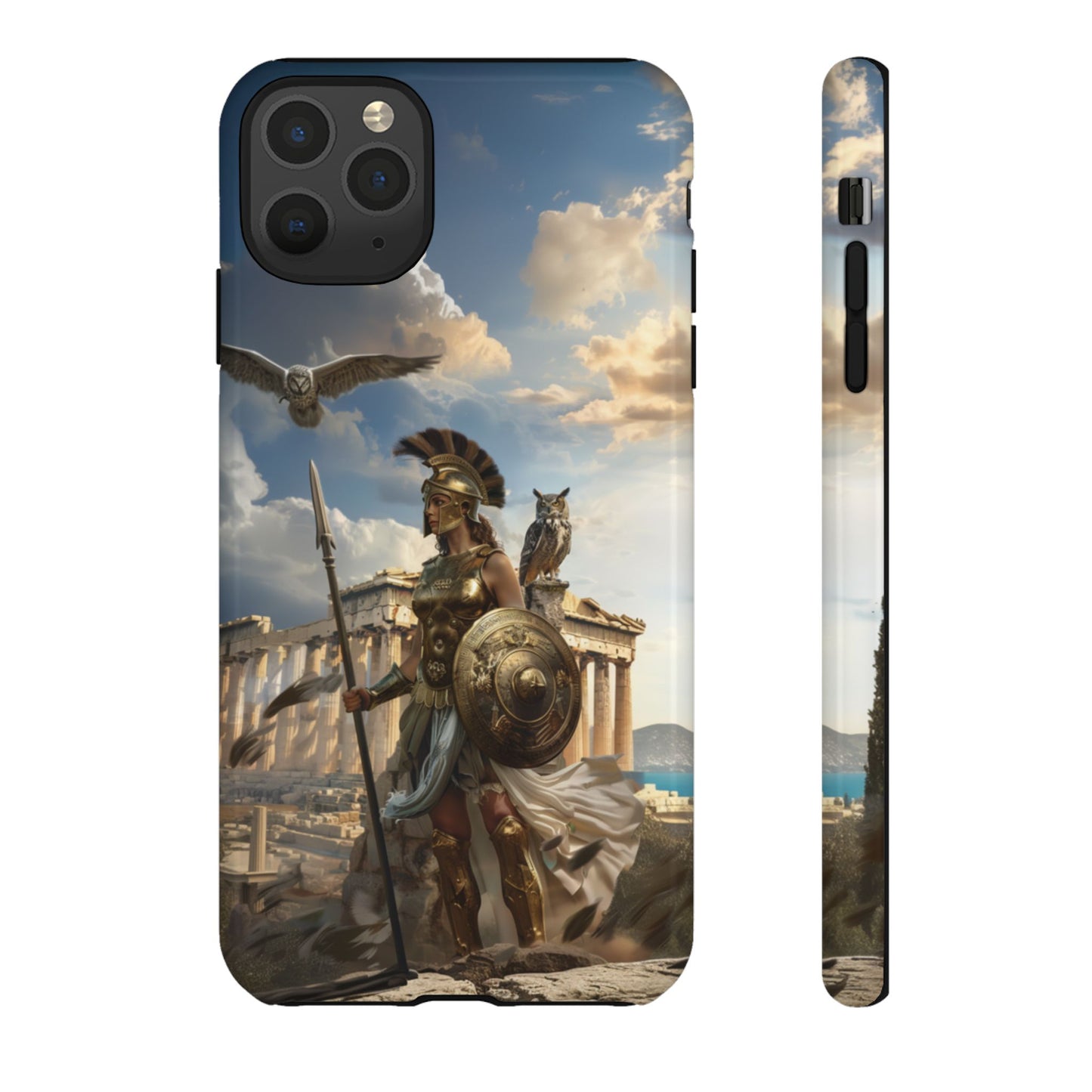 Athena Parthenon Valor - Tough iPhone Case