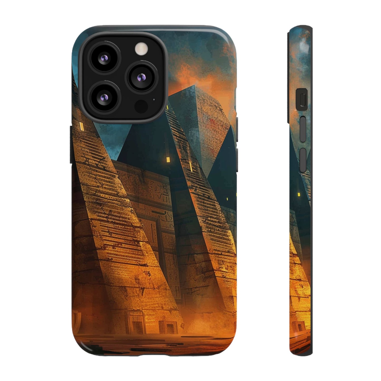 Ancient Egyptian Pyramids Sunset - Tough iPhone Case