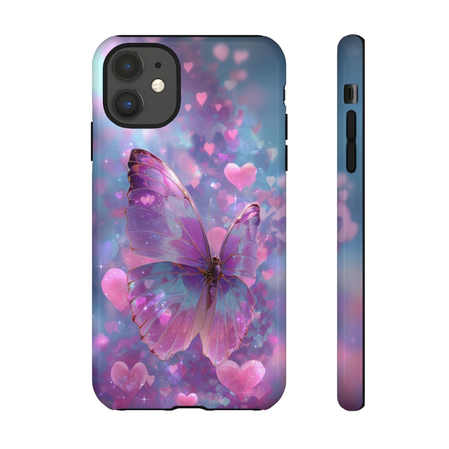 Cupid's Flutter Butterfly - Tough iPhone Case