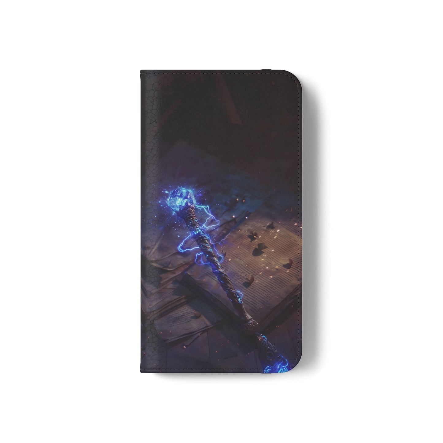 Lightning Staff - Wallet Flip Case